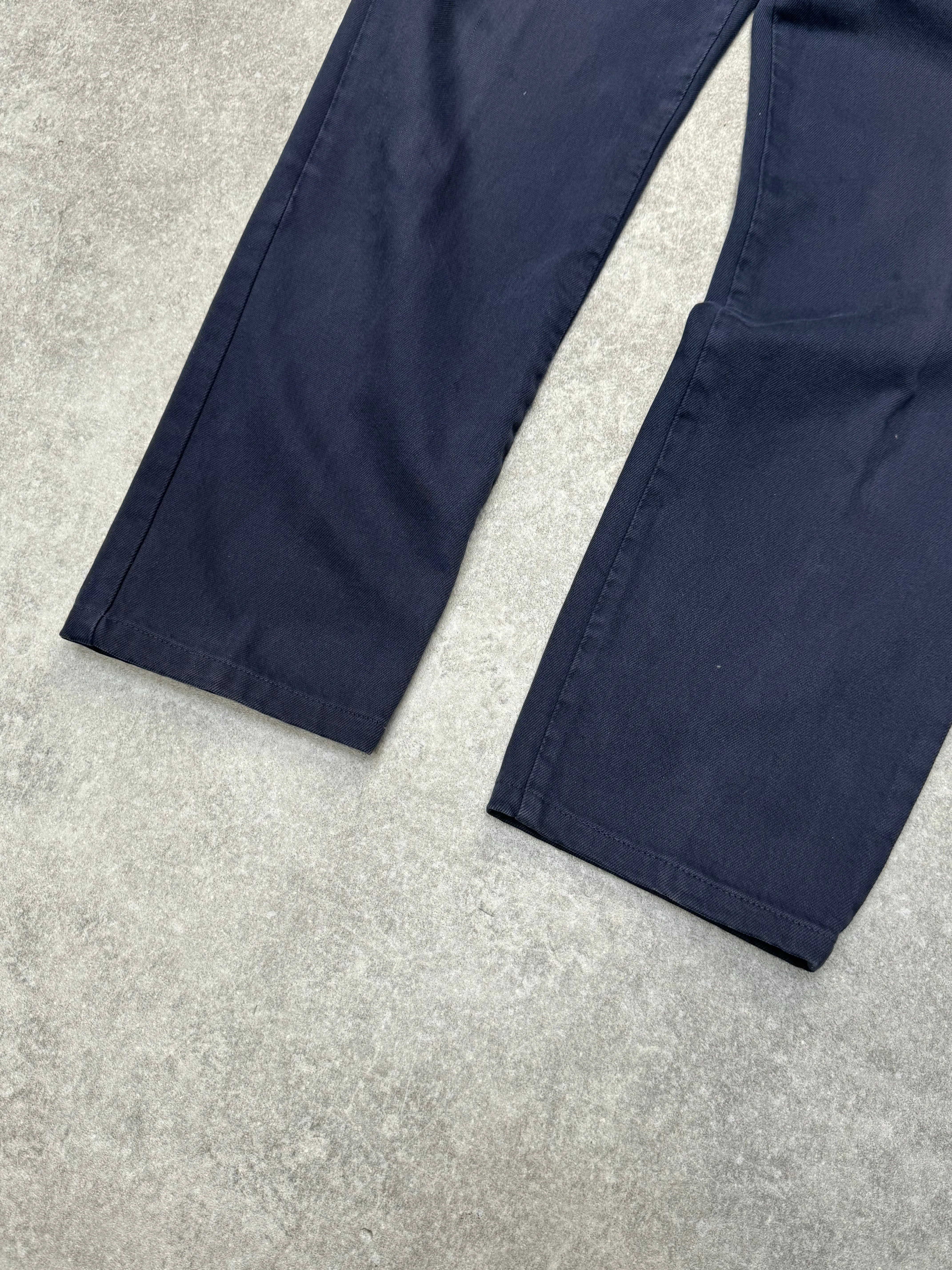 1986 Stone Island High-Waisted Straight Leg Jeans