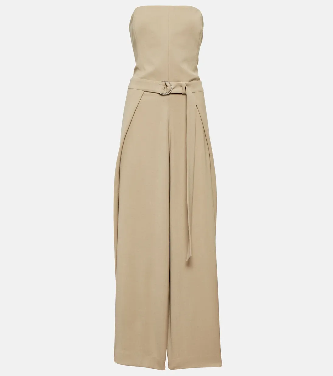 Ami Paris strapless jumpsuit, brown