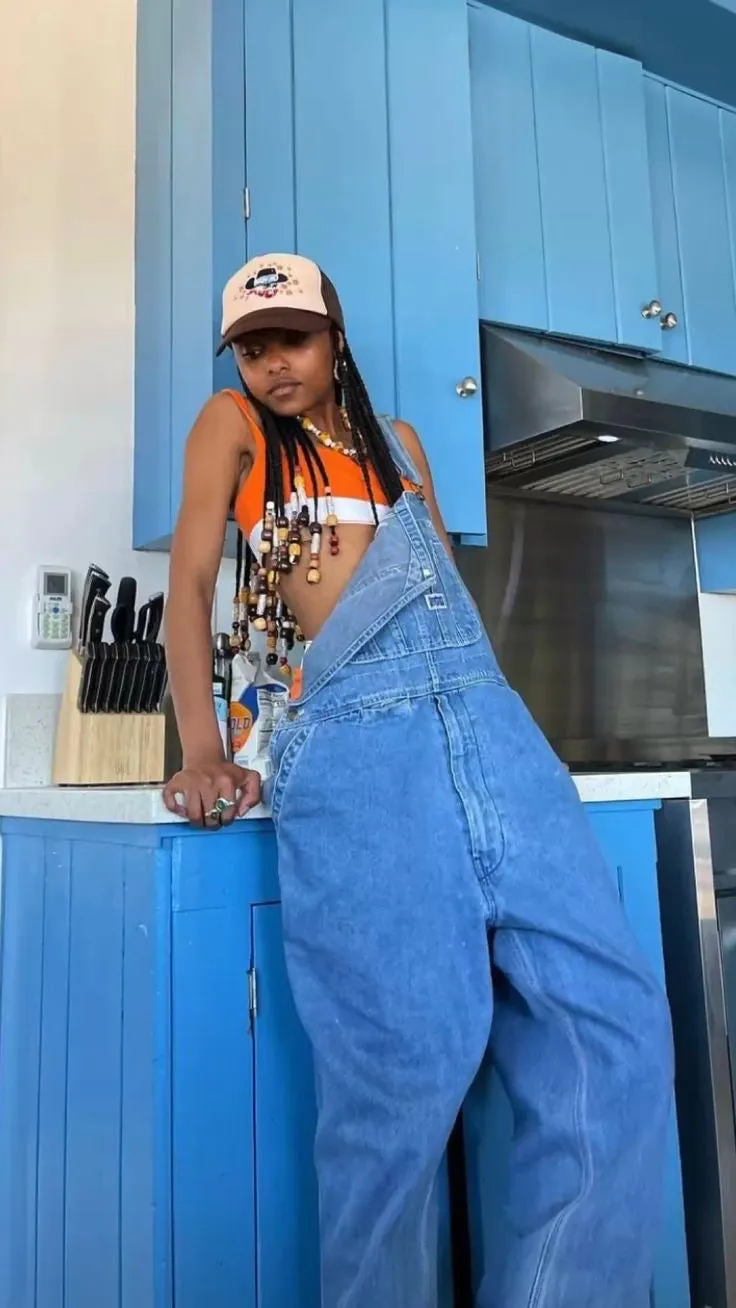 ASOS DESIGN 90'S WIDE LEG OVERALL