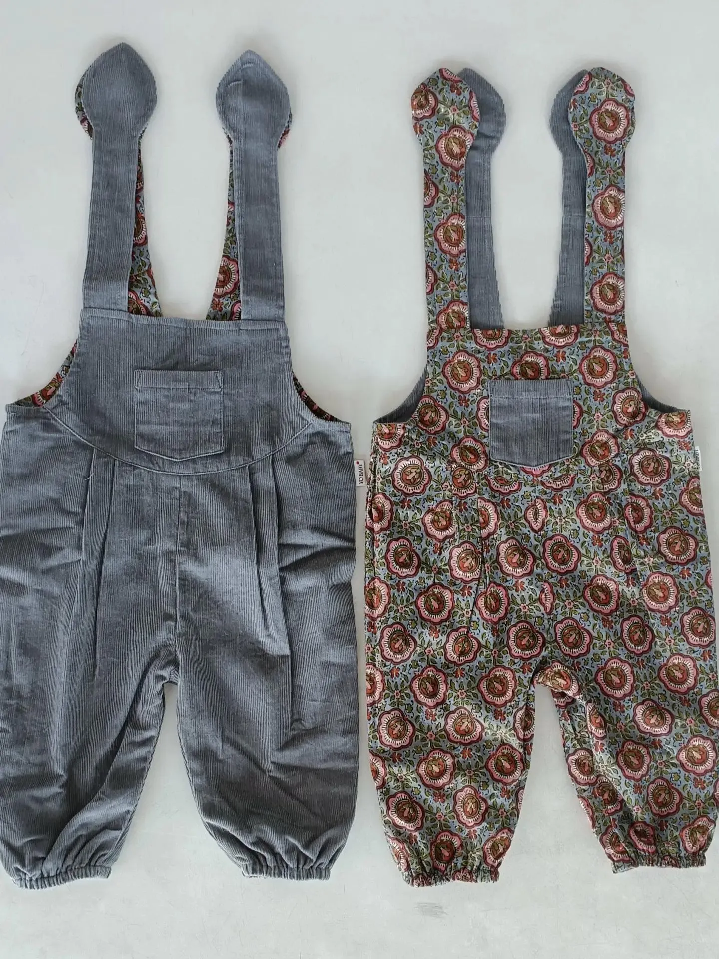 Baby's Reversible Overalls