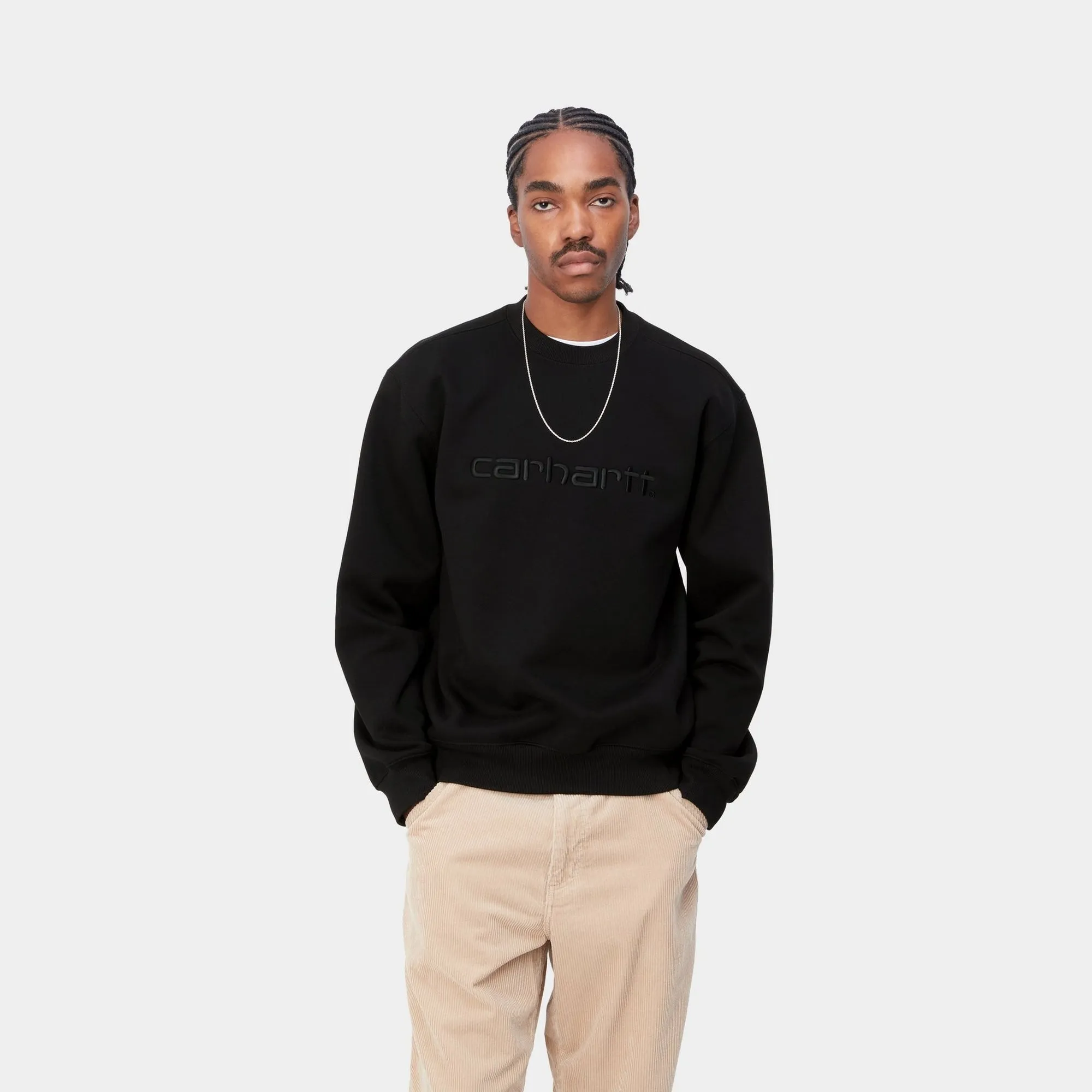 Carhartt Sweatshirt | Black / Black