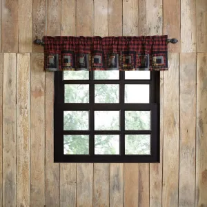 Cumberland Patchwork Lined Valance 72"