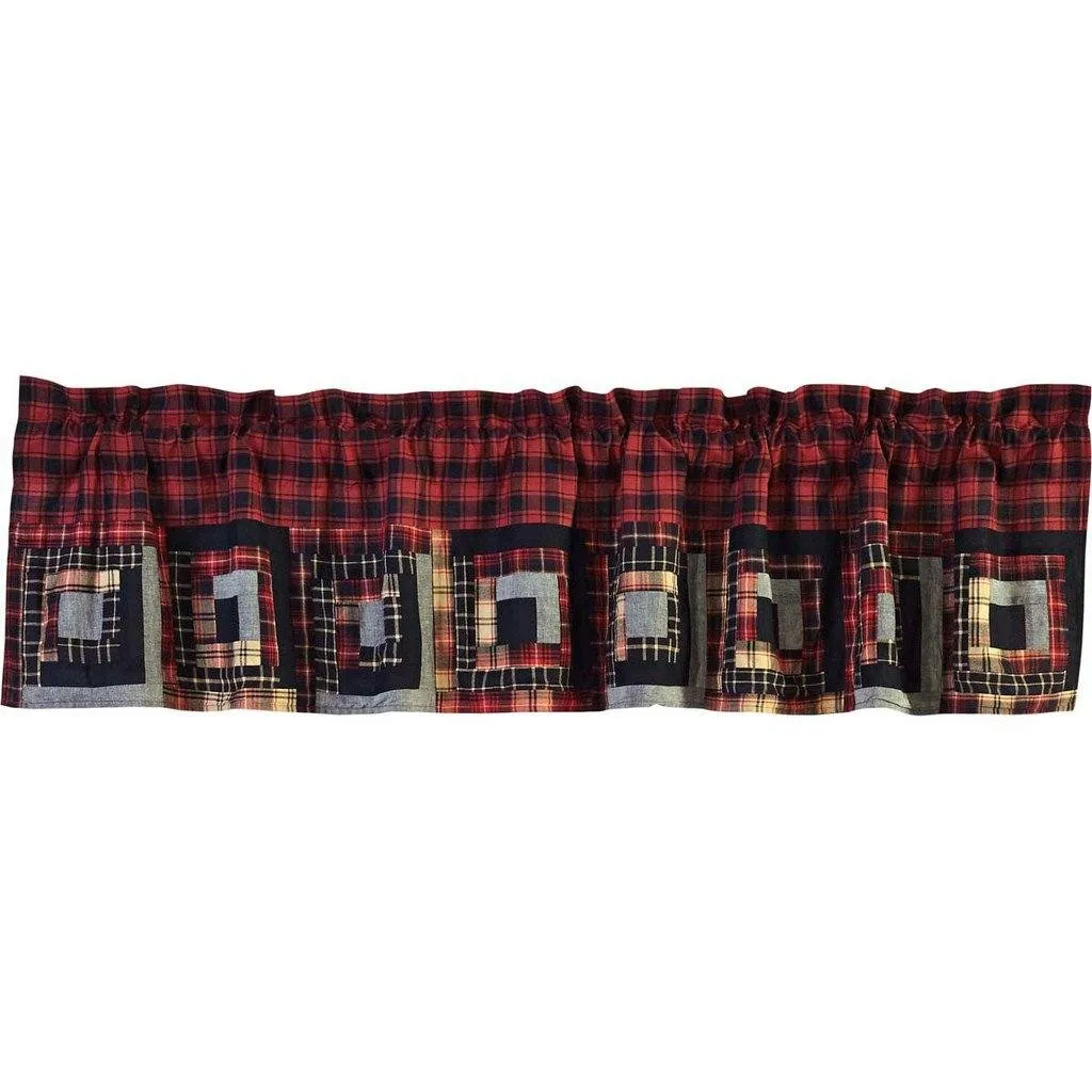 Cumberland Patchwork Lined Valance 72"