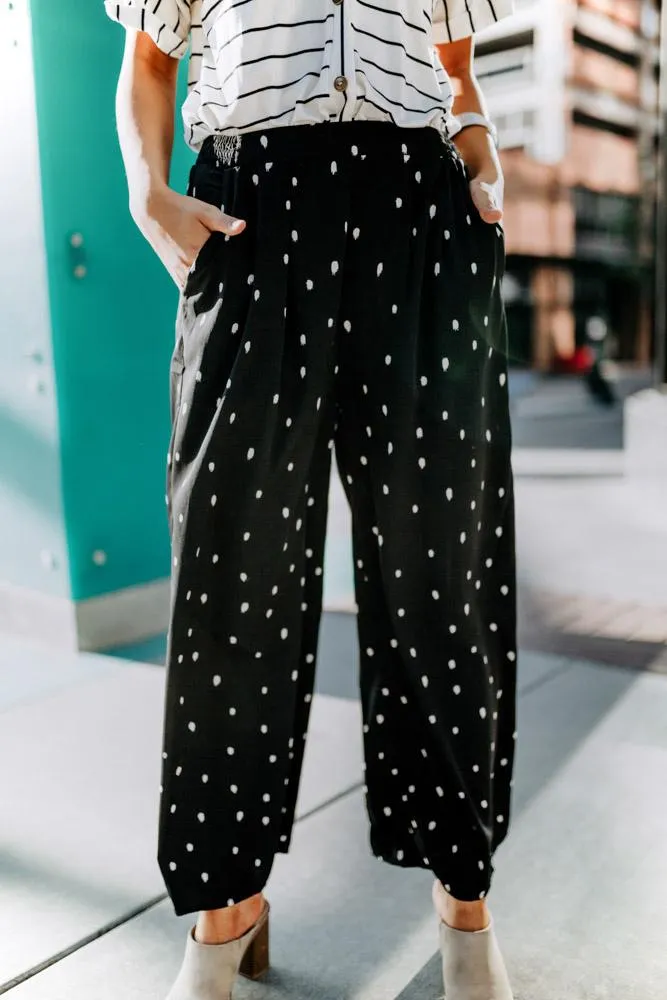 Dot Me Up Wide Leg Pants