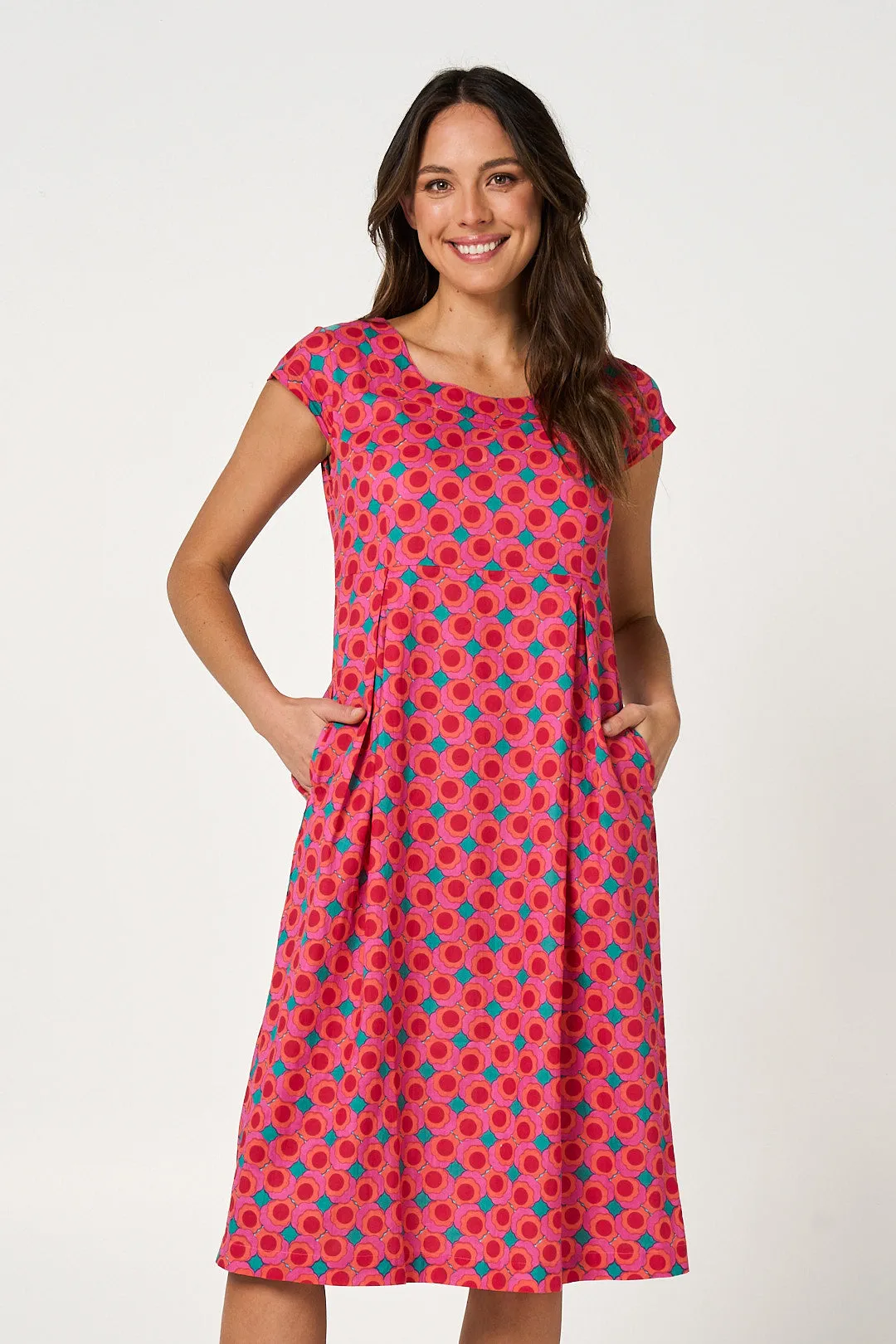 Dress Sitari - Summer Retro Cotton