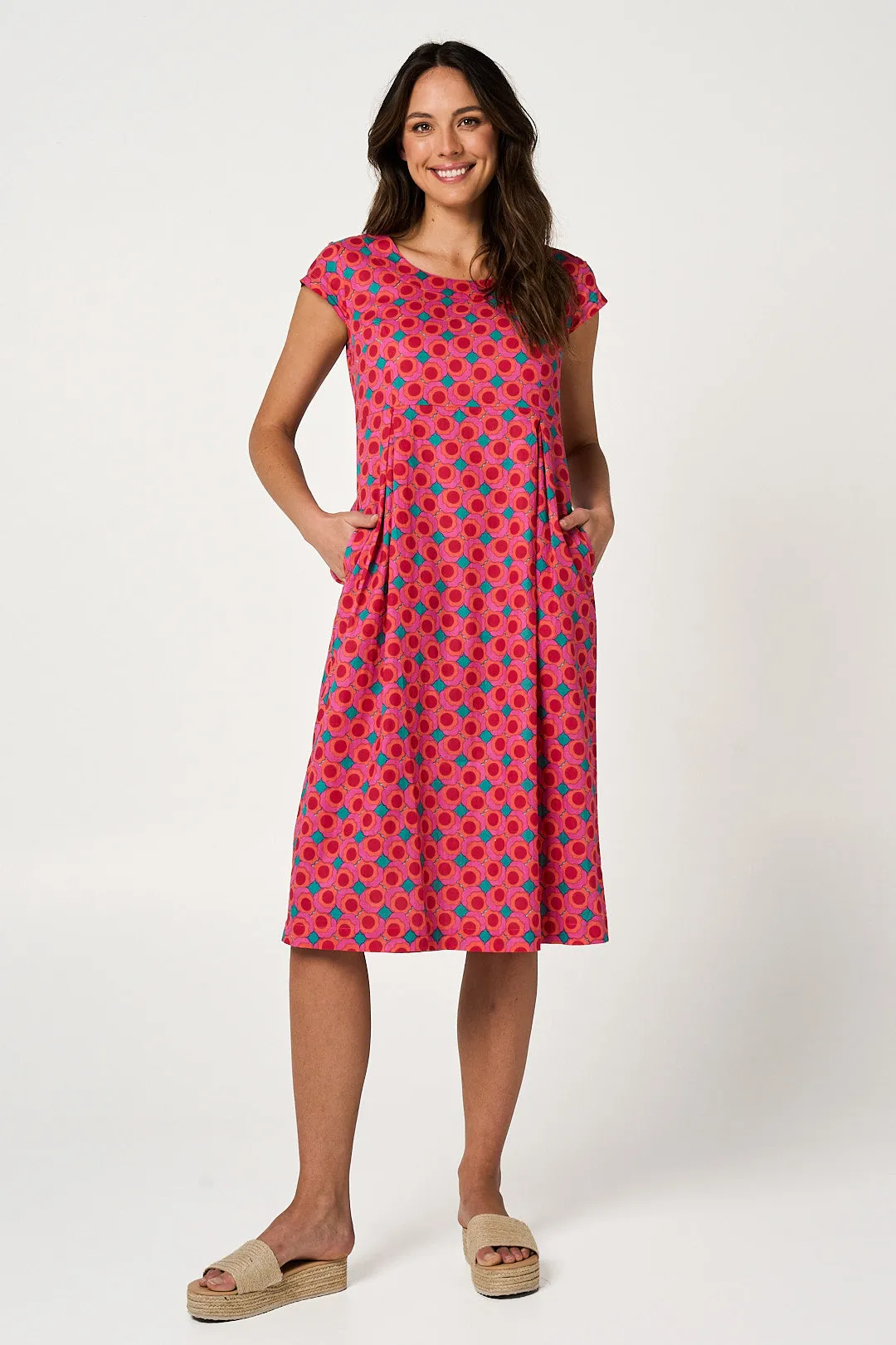 Dress Sitari - Summer Retro Cotton