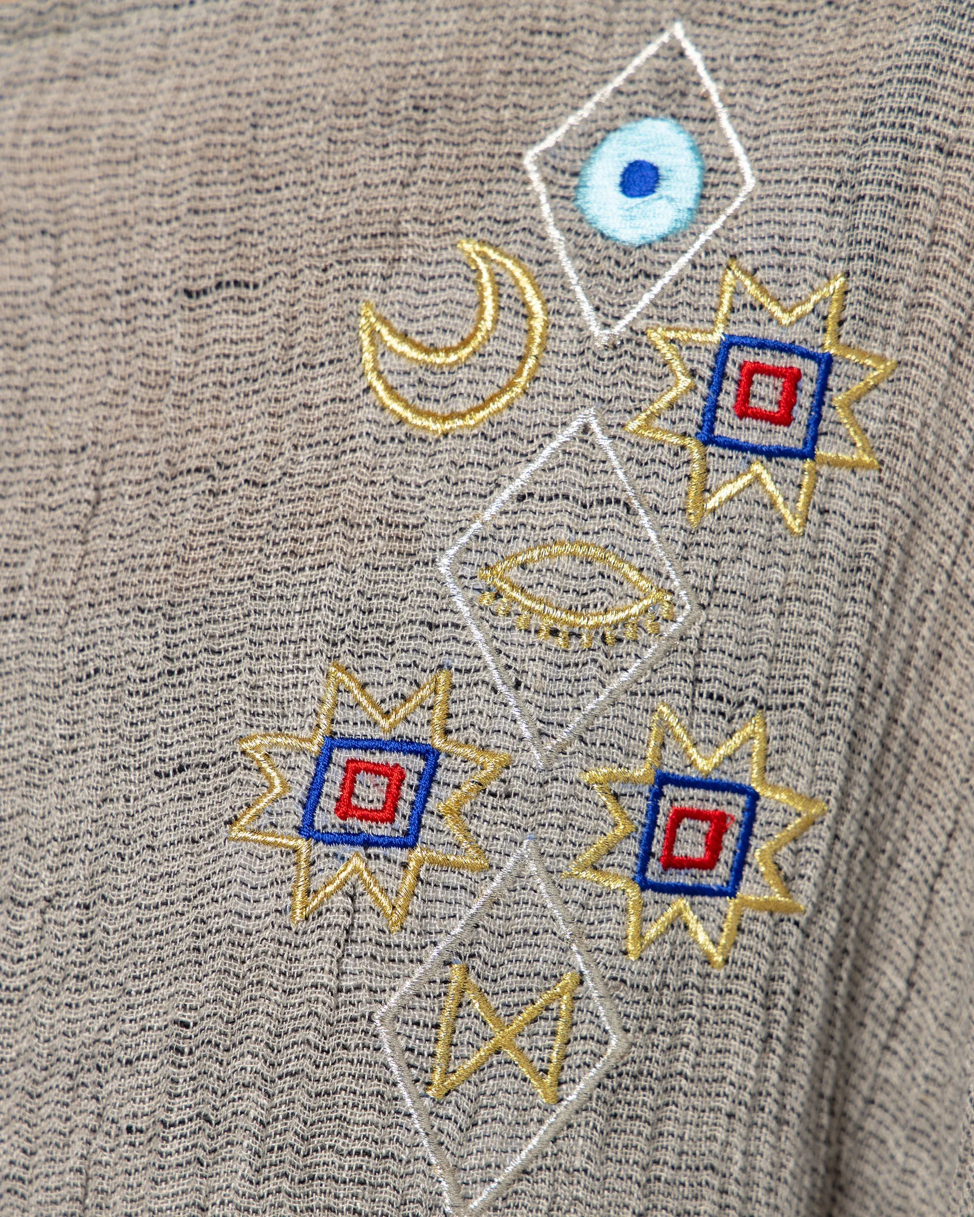 EMBROIDERED SACKCLOTH KAFTAN 1761 - قفطان