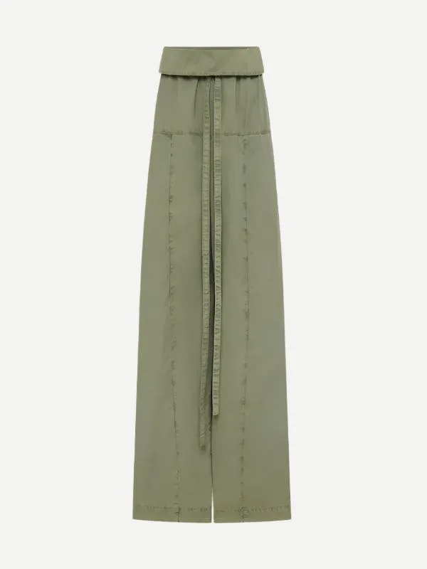 Fisherman Drawcord Pant in Oregano