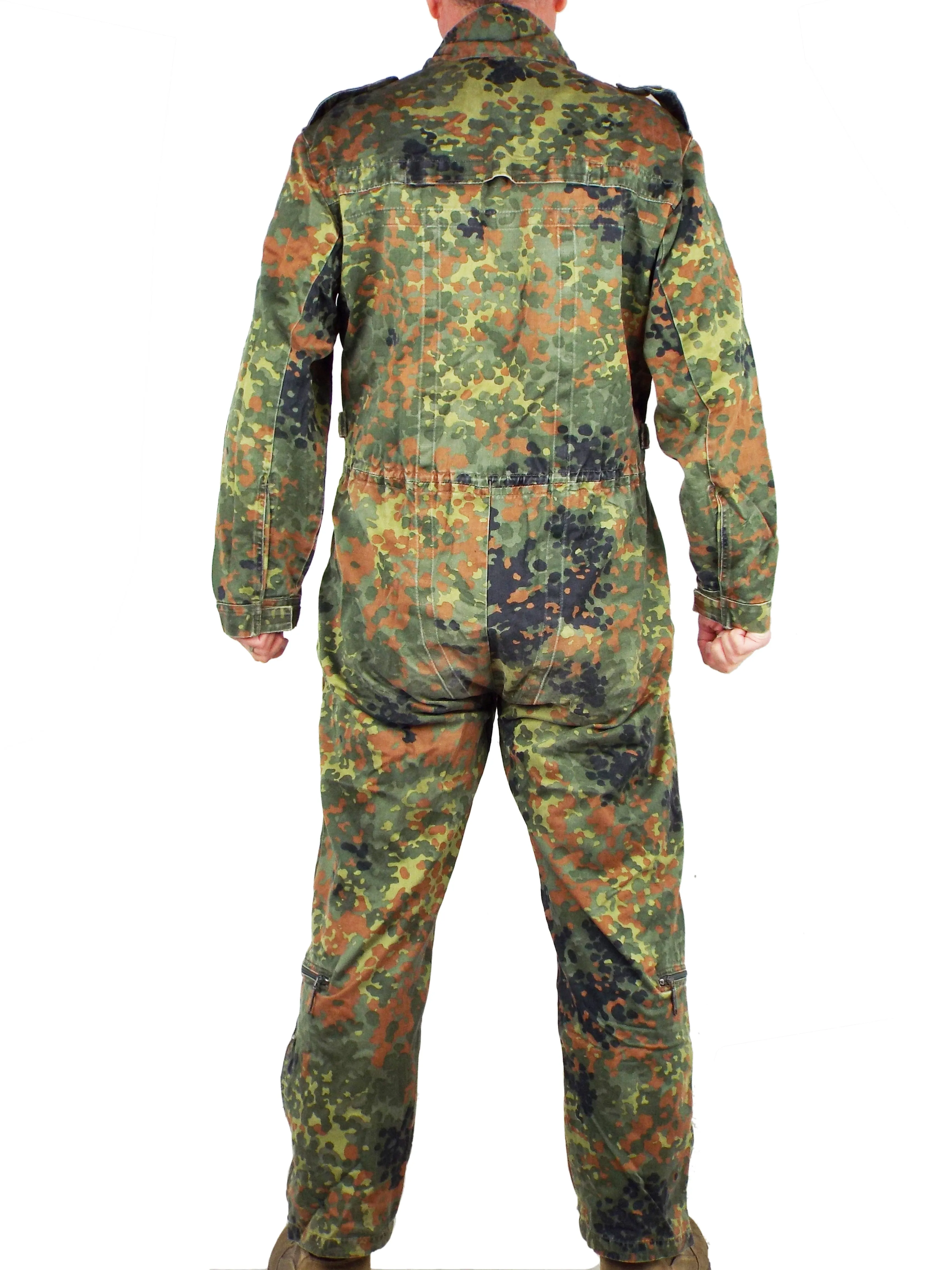 German Armoured Fighting Vehicle Tank Suit / coveralls - Flecktarn camo