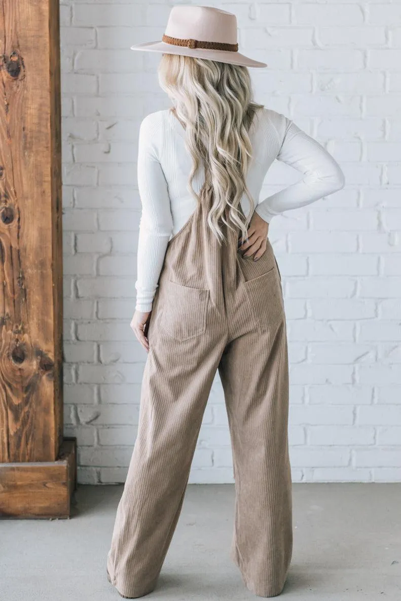 Ginny Loose Corduroy Overalls