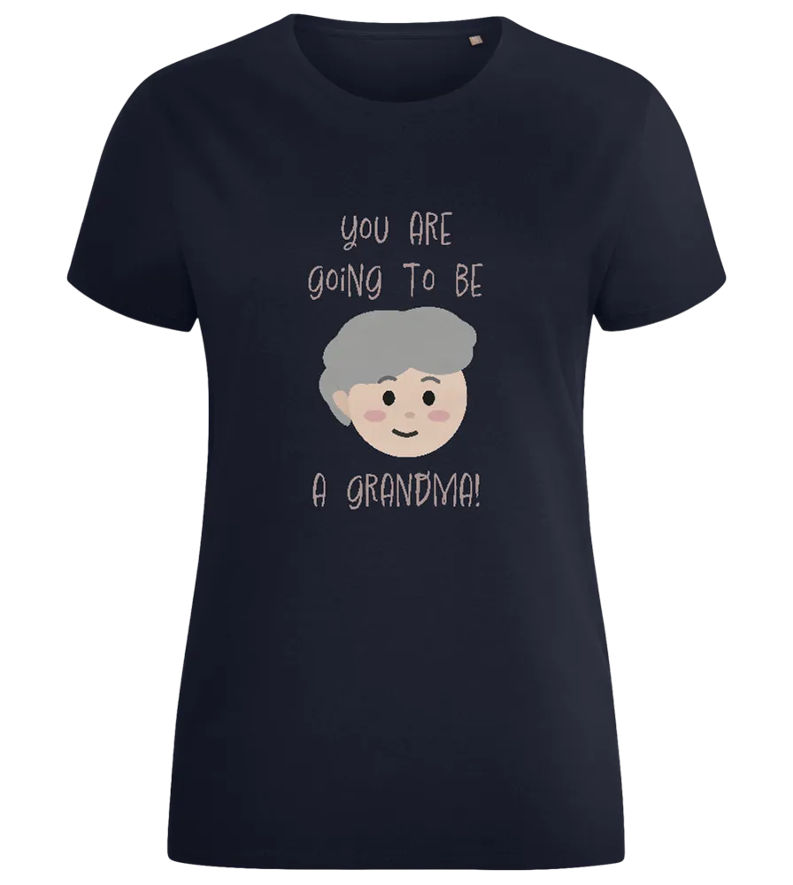 Grandma To Be Design - Comfort women's fitted t-shirt