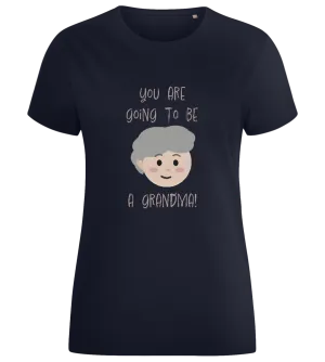 Grandma To Be Design - Comfort women's fitted t-shirt