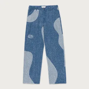 Groove Panel Pant - Navy