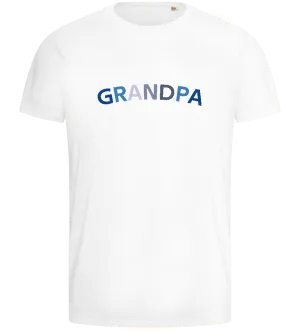 It's Grandpa Design - Basic men's fitted t-shirt