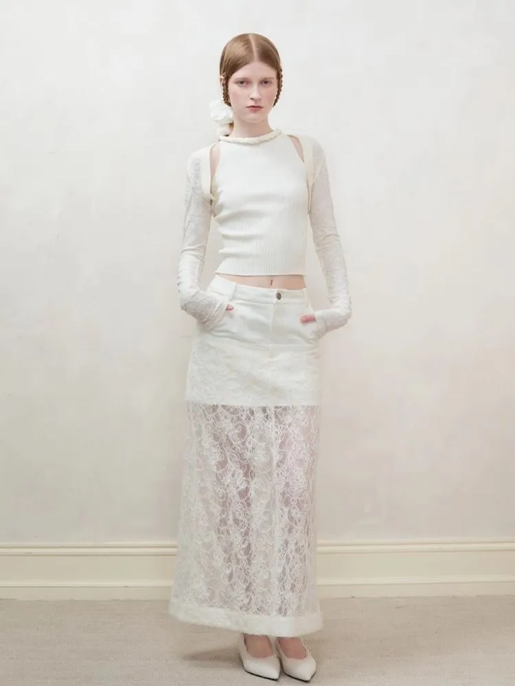 Jacquard Shawl with Dress Short Top【s0000008193】