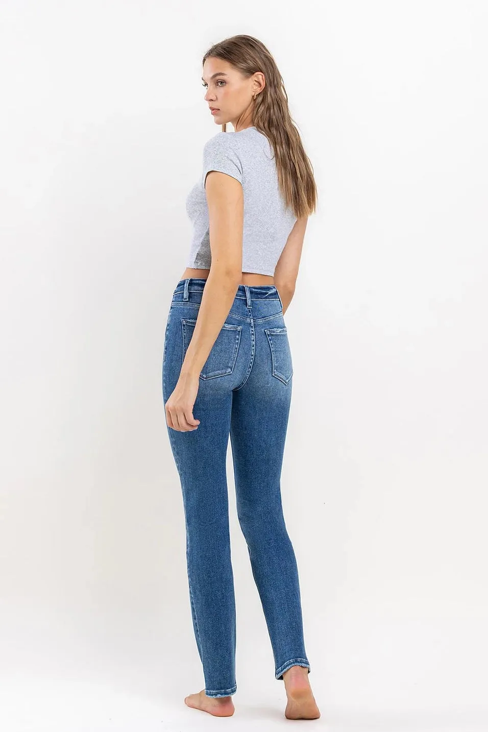 Jeanne Stretch Slim Straight