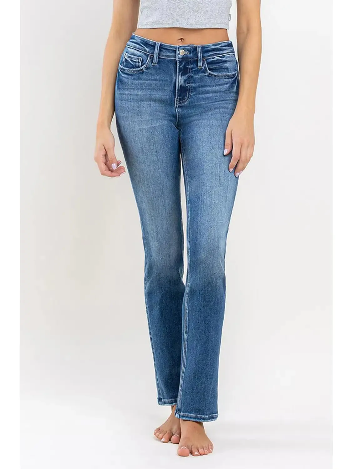 Jeanne Stretch Slim Straight