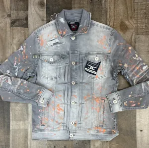 Jordan Craig- painted denim jacket