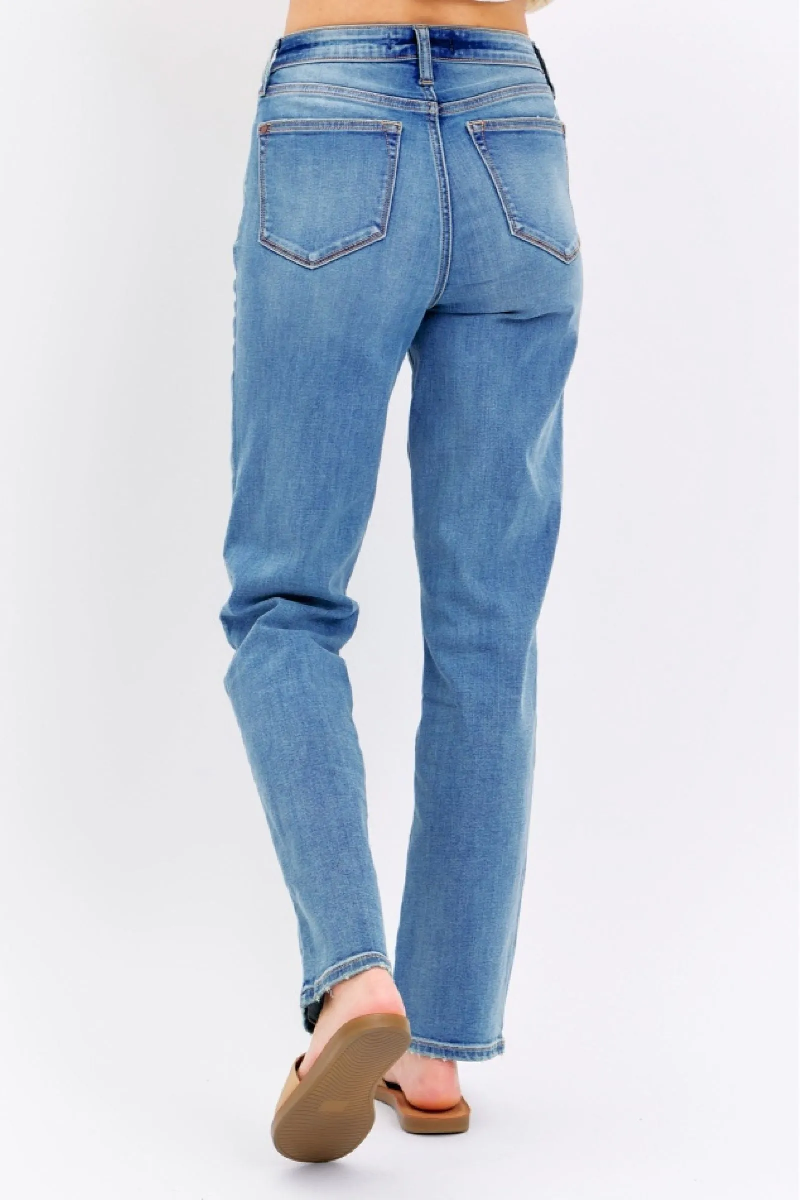 Judy Blue High Waist Straight Denim 8602