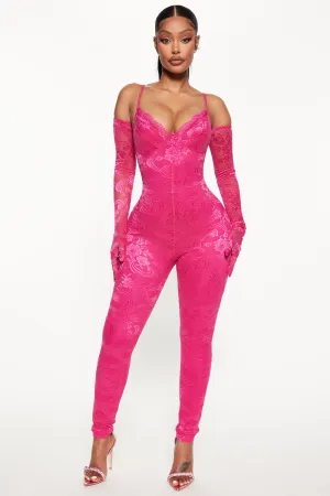 Jumpsuit Fashion Nova JP2497C, pink