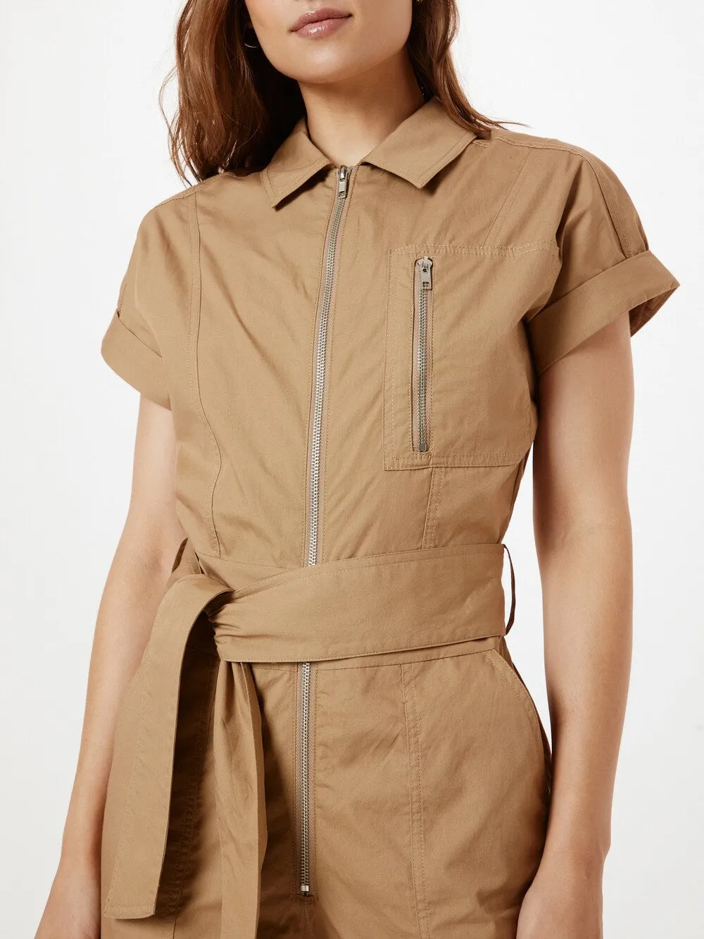 Jumpsuit Warehouse, camel