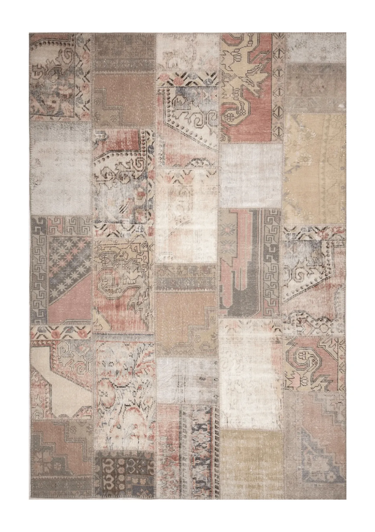 Kian - Vintage Turkish Patchwork Rug