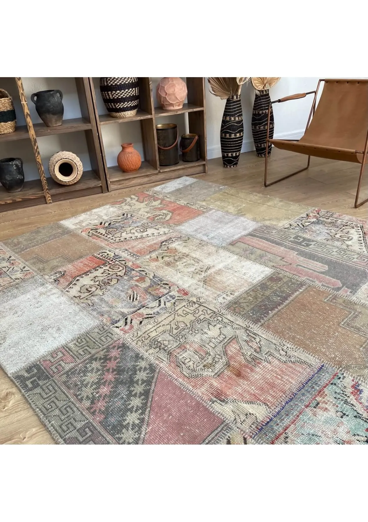 Kian - Vintage Turkish Patchwork Rug