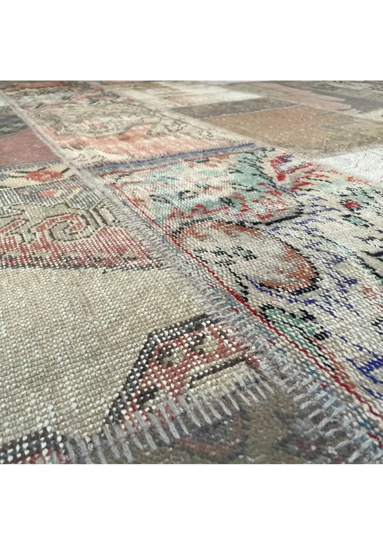 Kian - Vintage Turkish Patchwork Rug