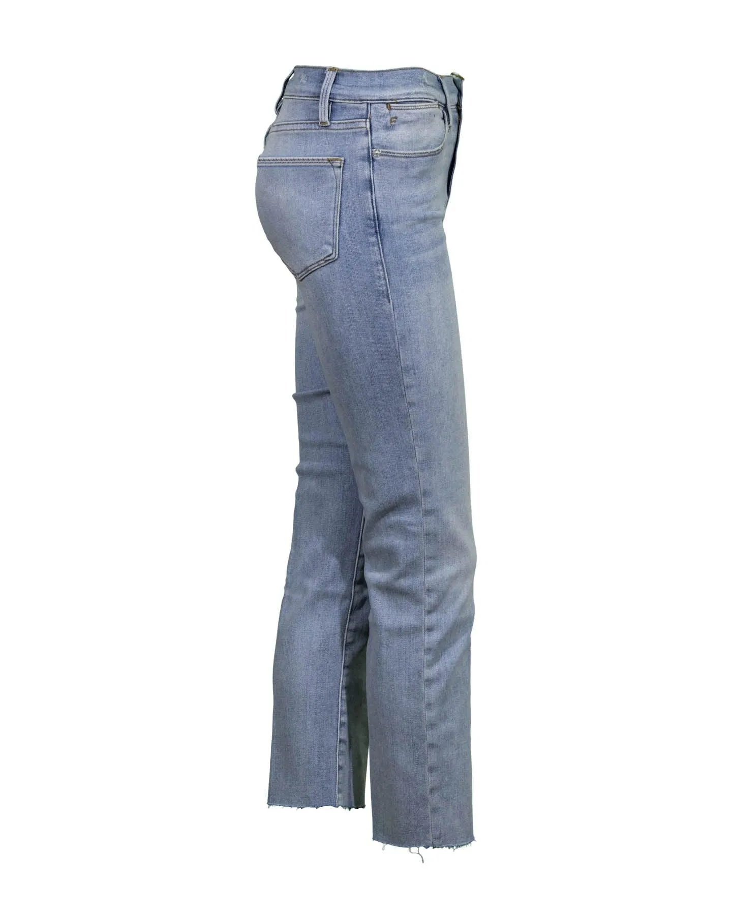 Le High Straight Crop Jeans