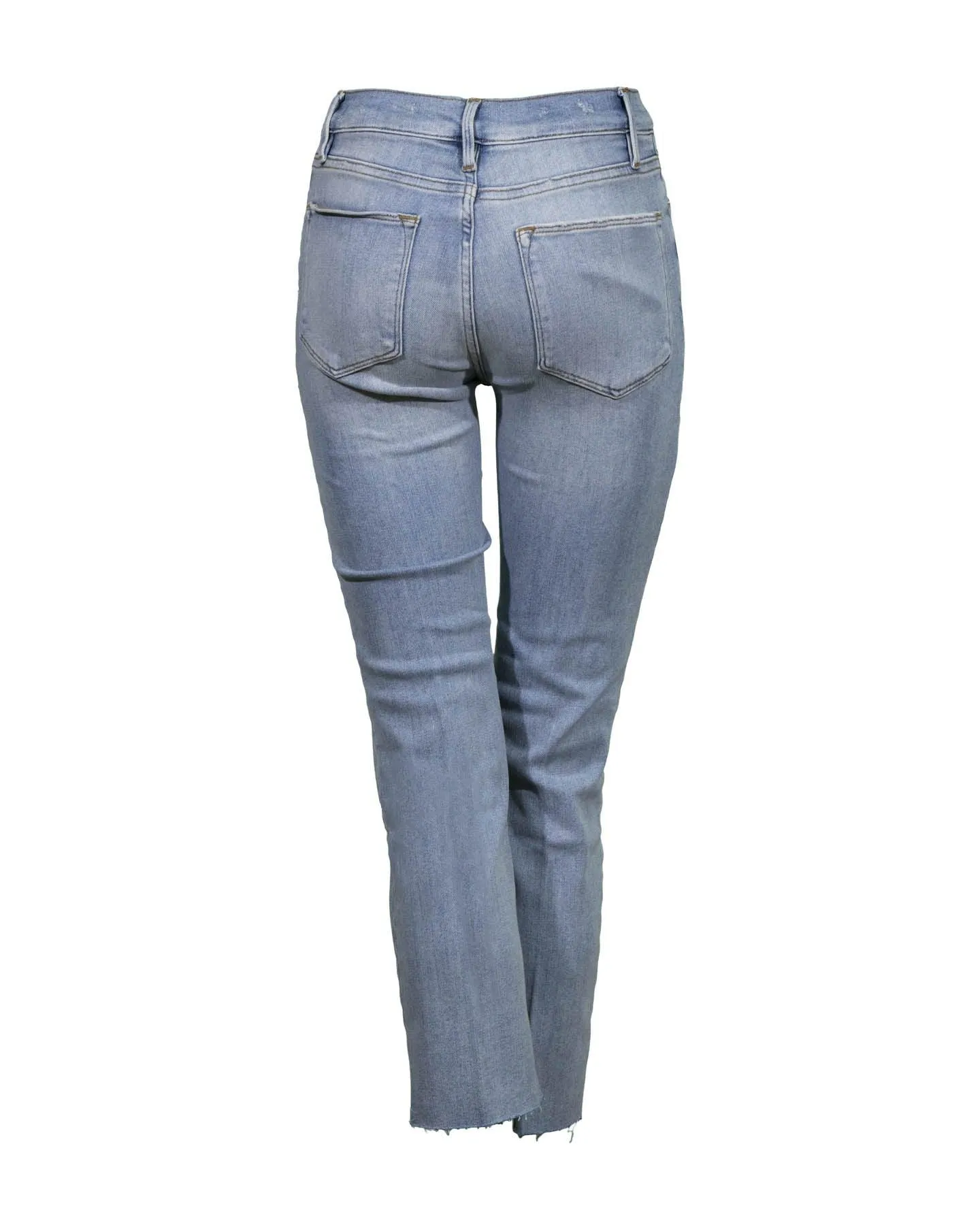 Le High Straight Crop Jeans