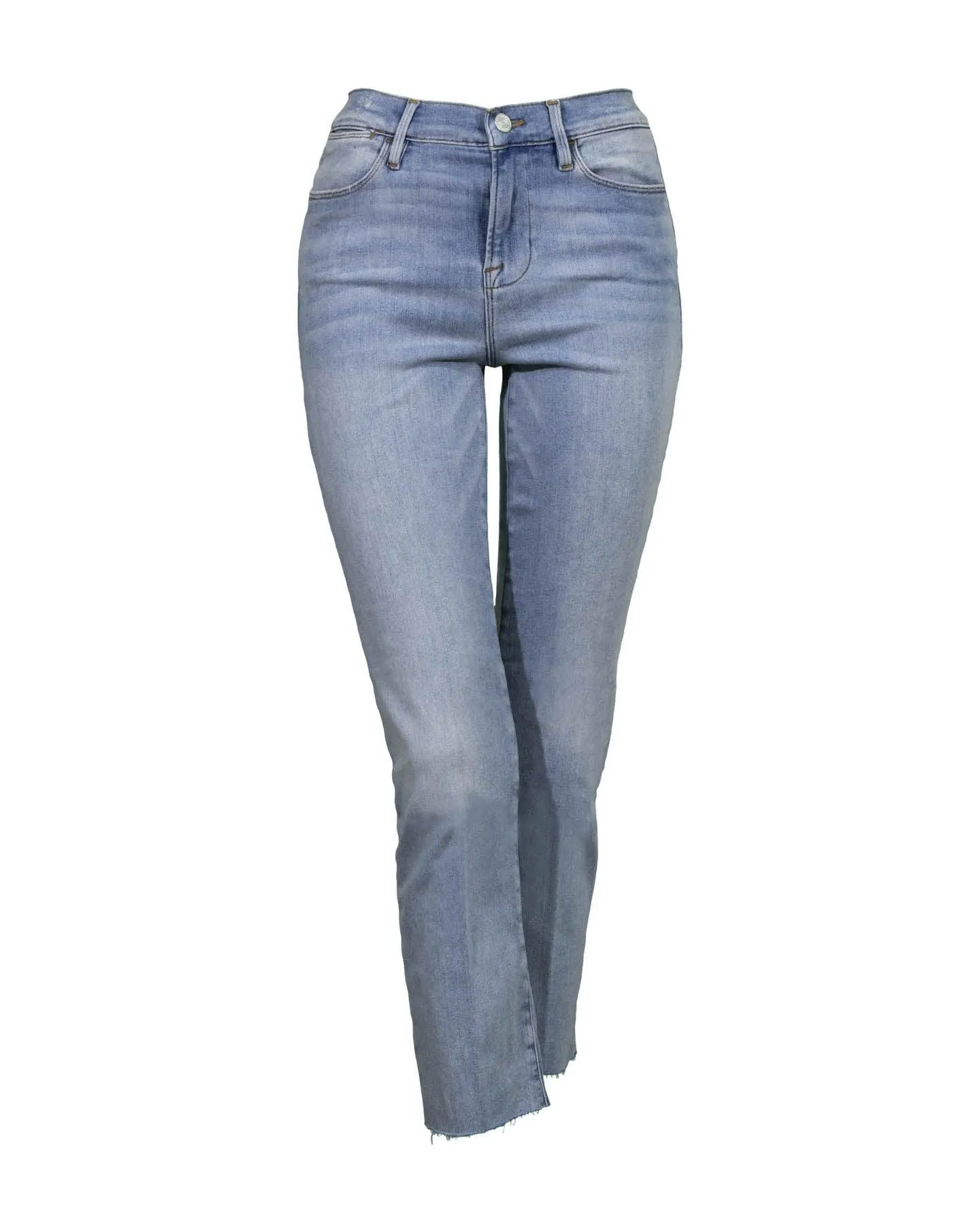 Le High Straight Crop Jeans