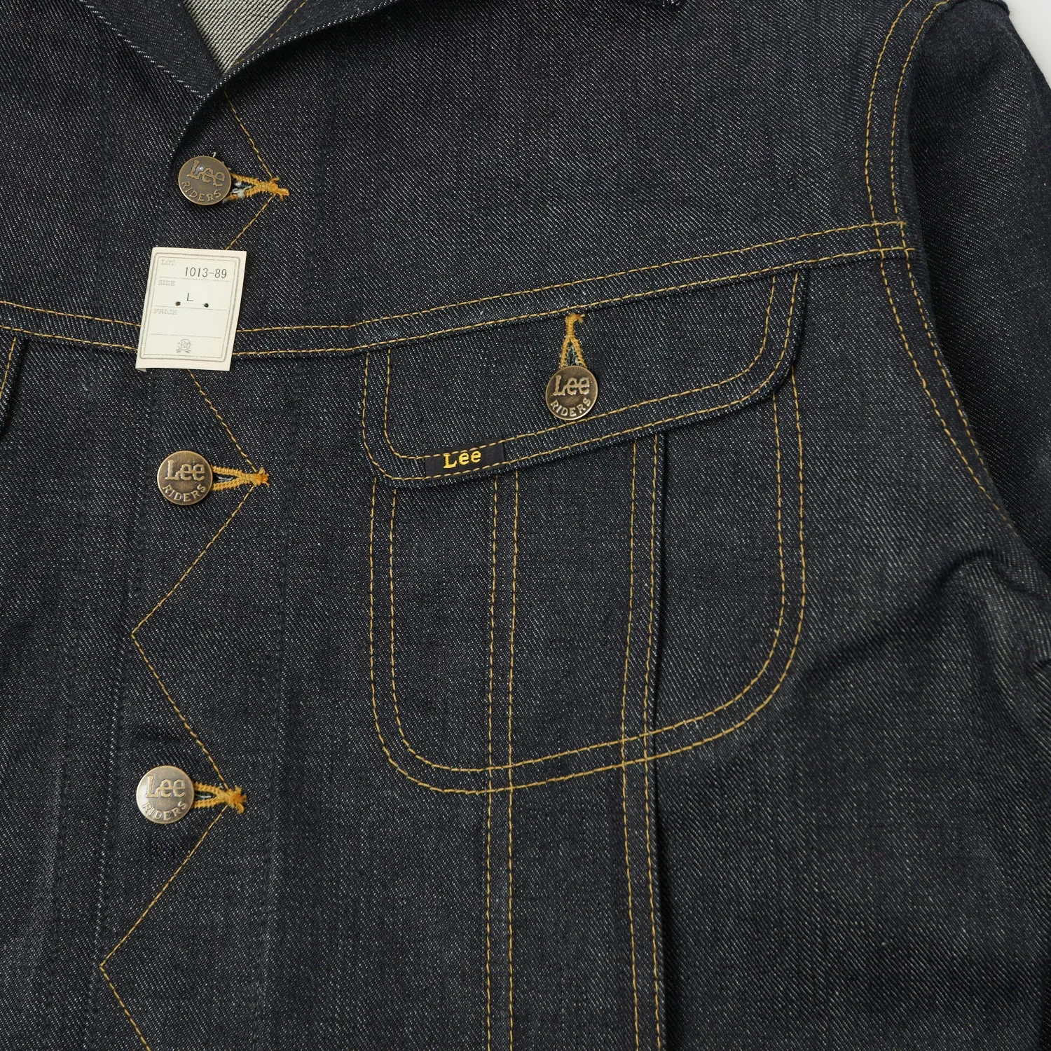 Lee Archives 1946 'Riders' 101J Denim Jacket - Raw