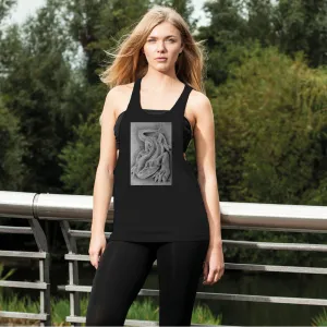 Lizzy the Lizard Women's Loose Racerback Tank Top