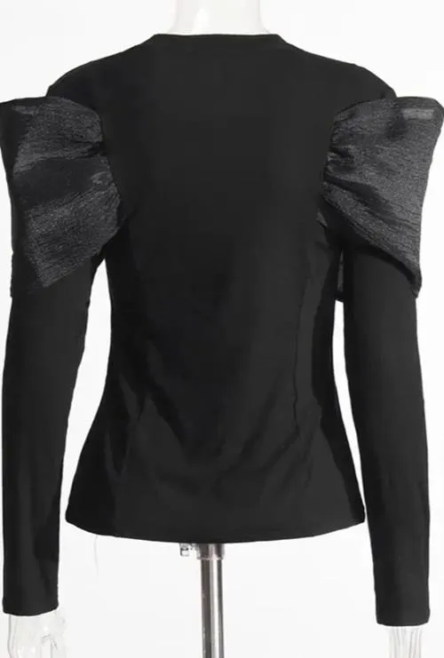 Luxe & Leather Top #LLKTF-27