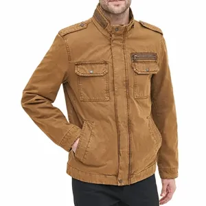 Men's Brown Denim Jacket