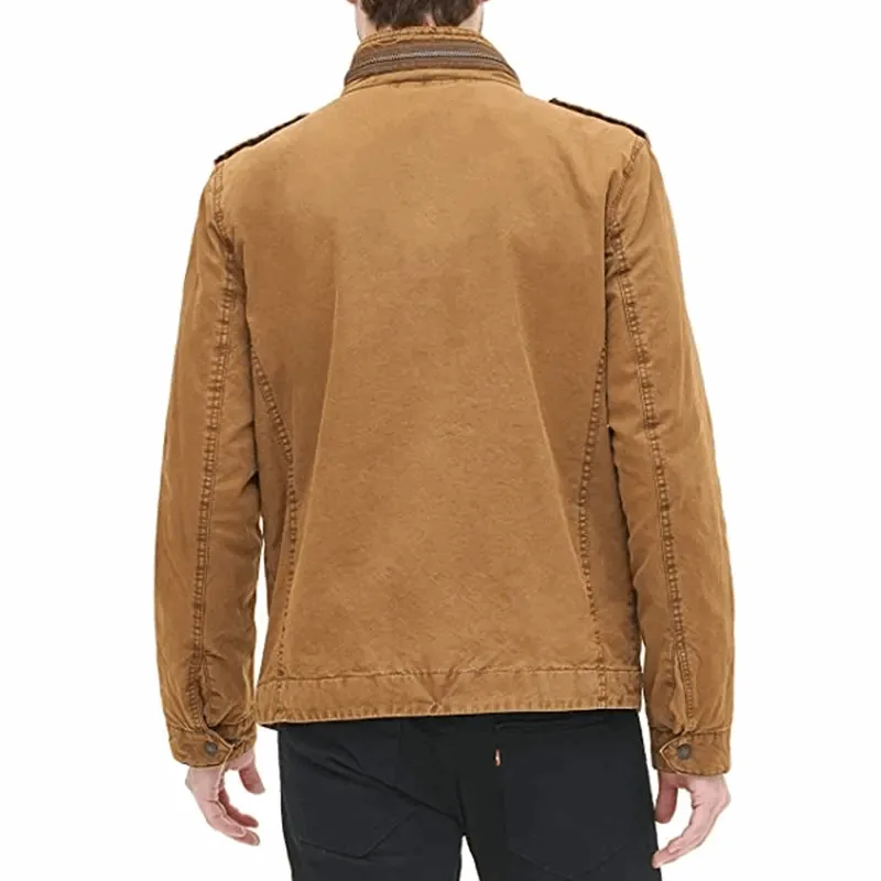 Men's Brown Denim Jacket