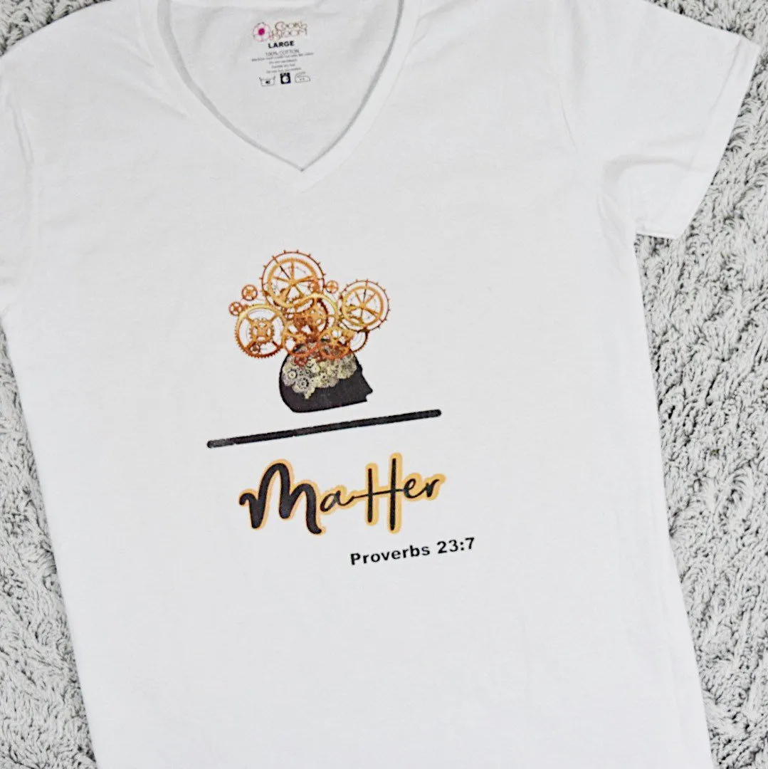 Mind over Matter Scripture T-Shirt