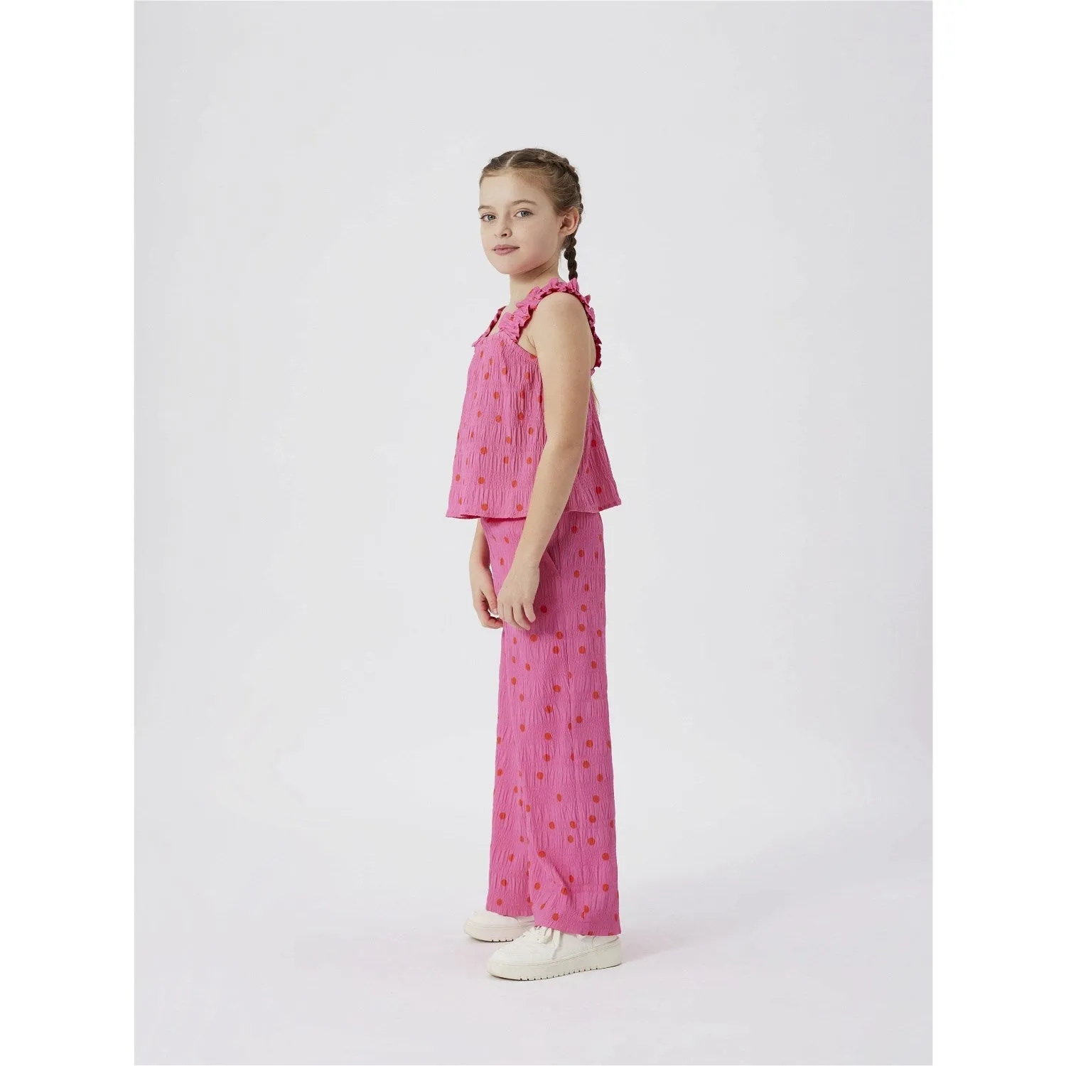 Name It Pink Power Jiditse Wide Pants