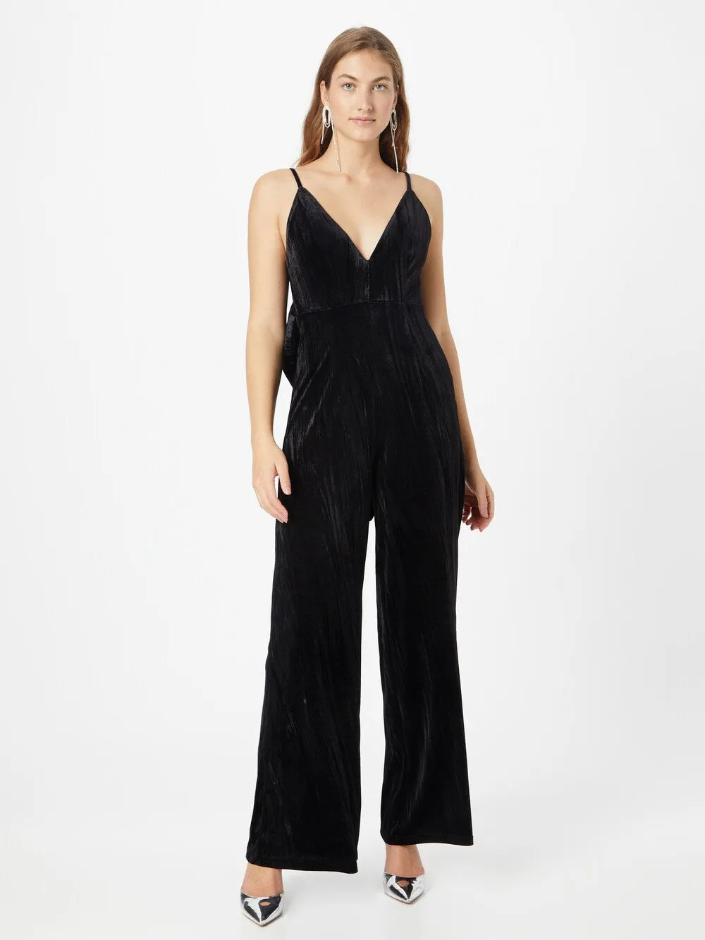 Nasty Gal jumpsuit, black