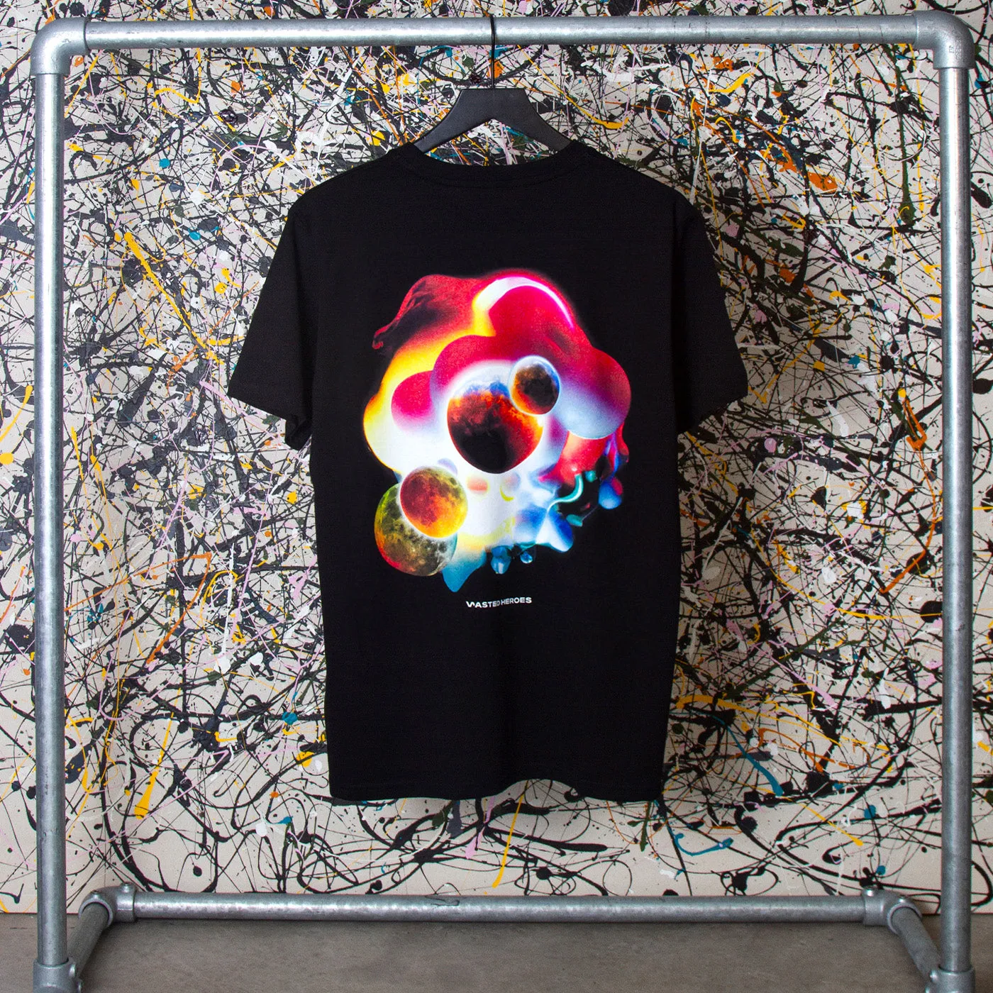 Orbital 002 Back Print - Tshirt - Black