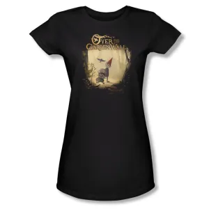 Over the Garden Wall Logo Juniors Black T-shirt