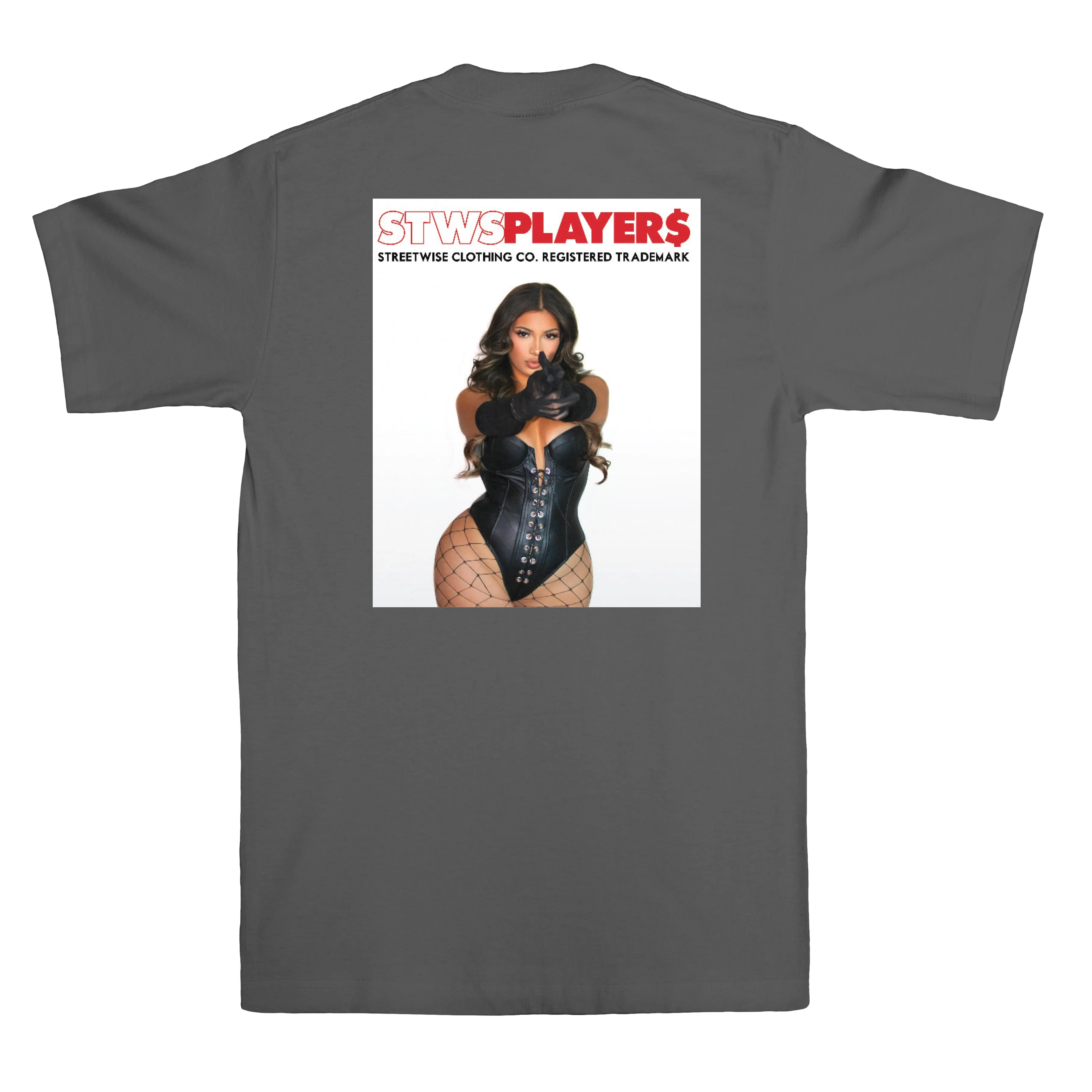 Players T-Shirt (Charcoal)