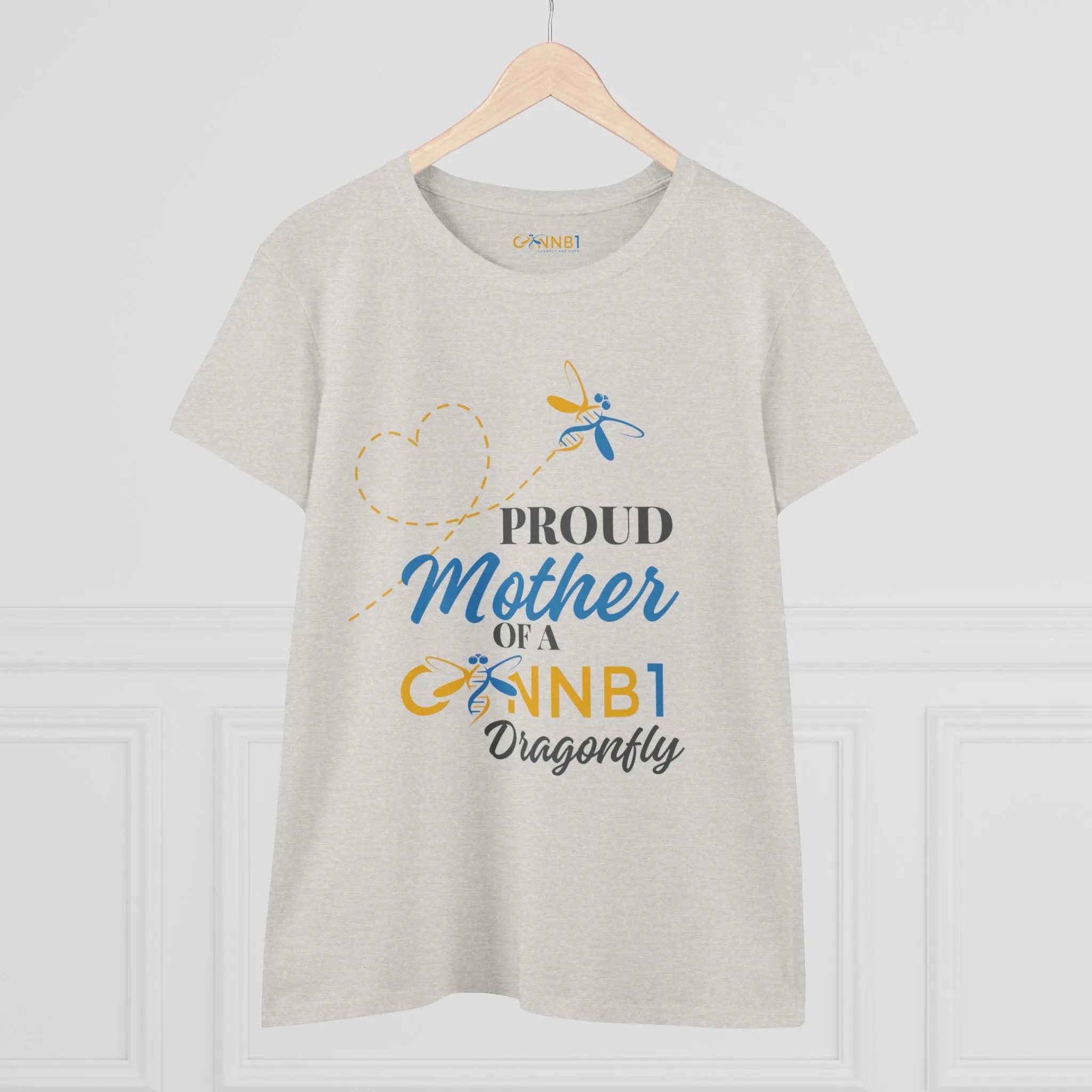 Proud Dragonfly Collection: Mother, Women's Midweight Cotton Tee