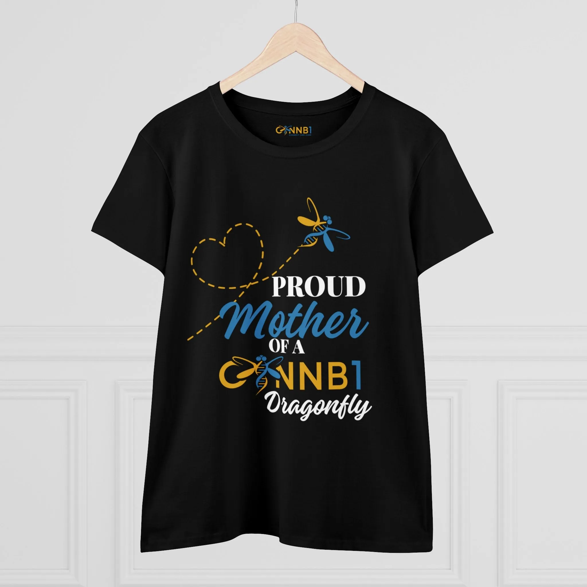 Proud Dragonfly Collection: Mother, Women's Midweight Cotton Tee