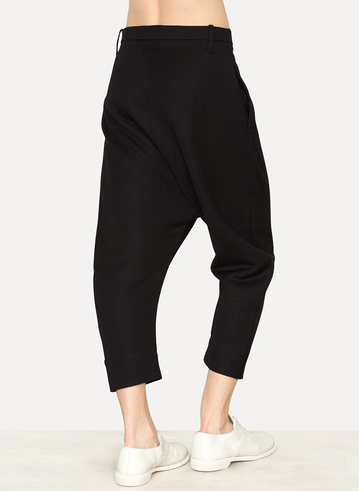 Ramie Wool Classic Drop Pant