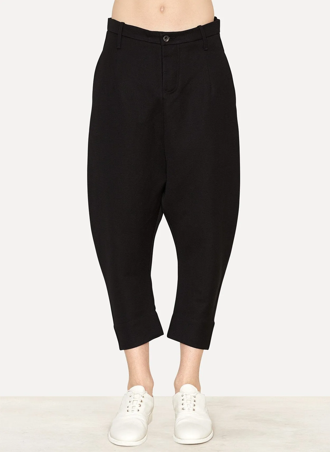 Ramie Wool Classic Drop Pant