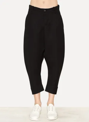 Ramie Wool Classic Drop Pant