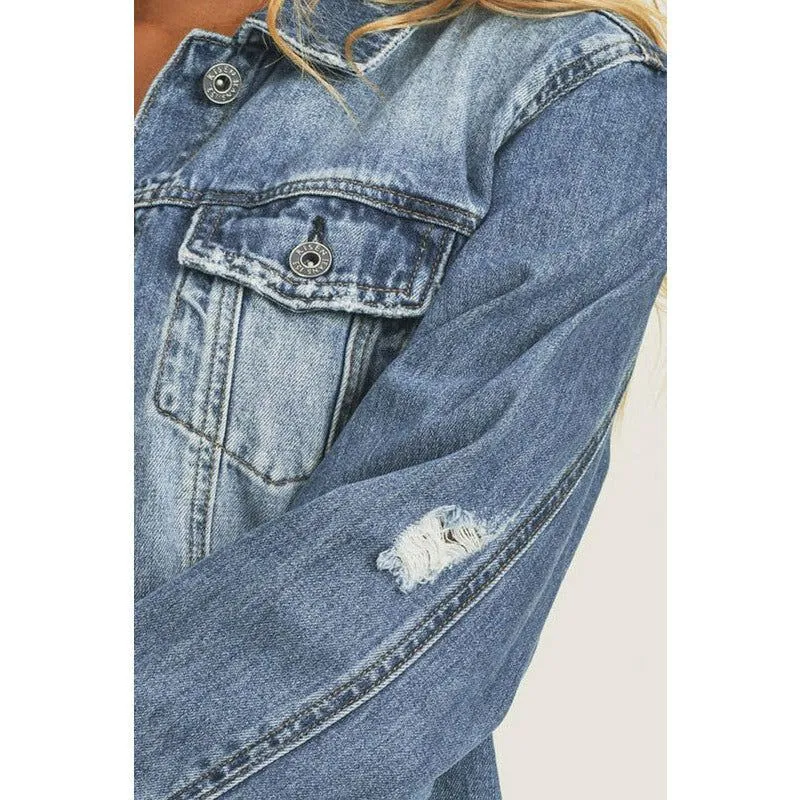 Relaxed Fit Classic Denim Jacket