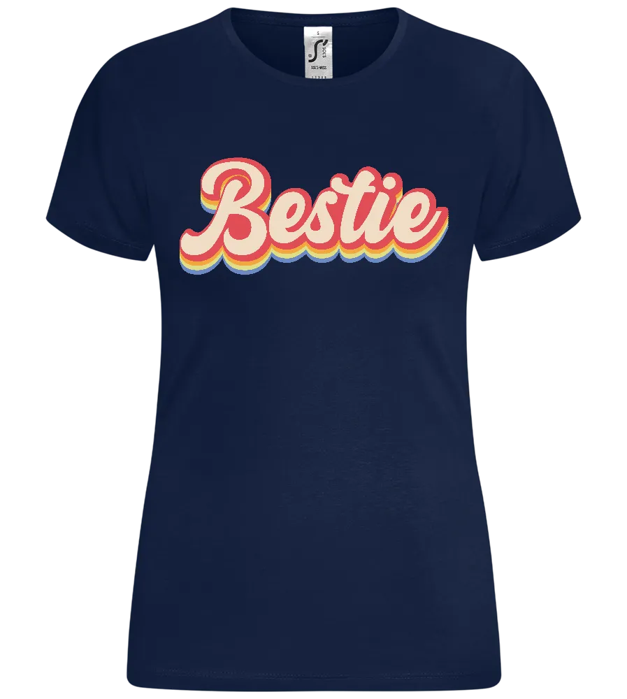 Retro Bestie Design - Comfort women's t-shirt