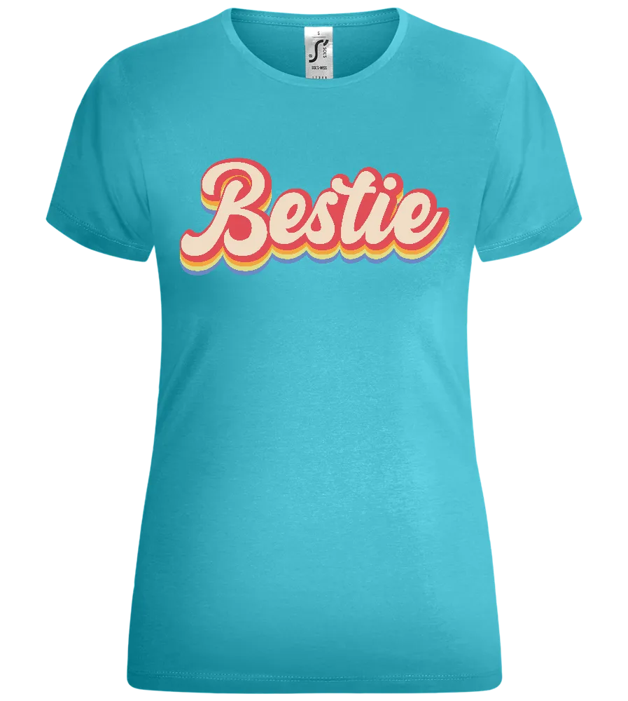 Retro Bestie Design - Comfort women's t-shirt